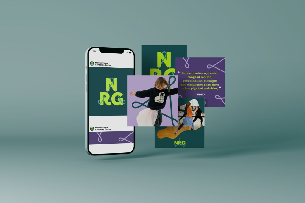 A mockup of how NRG Instagram could look